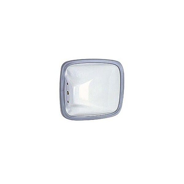 Wide Angle Flat 6.5 X 6 White